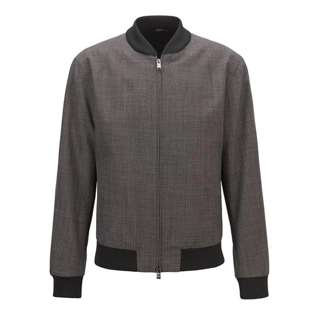Hugo Boss Nolwin1 Bomber Jacket - Black